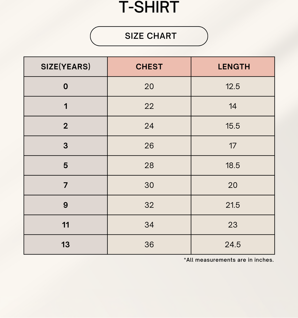 Color_Size Chart